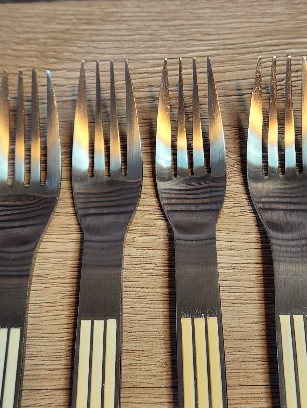 Dansk Ivory Stainless Steel Flatware 6 Forks Japan Pre-Owned
